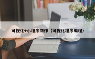 河间可视化+小程序制作（可视化程序编程）